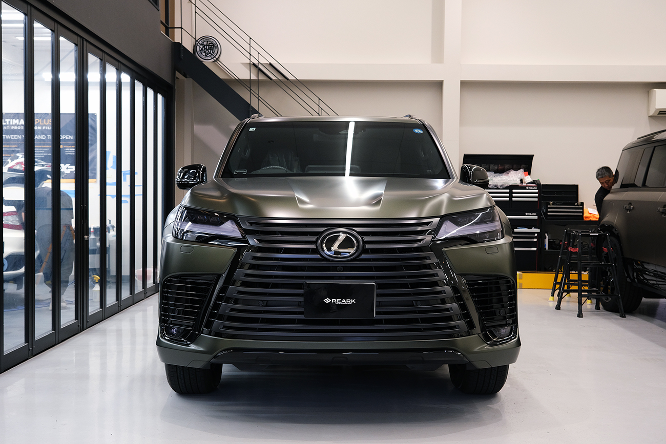 LEXUS LXマットプロテクションフィルム_REARK(リアーク)施工実績ブログ