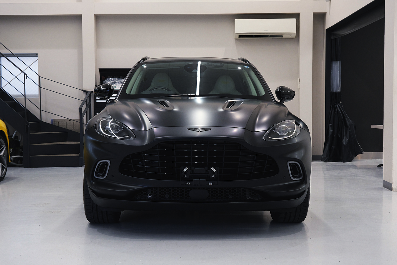 Aston Martin DBXマットプロテクションフィルム_REARK(リアーク)施工実績ブログ
