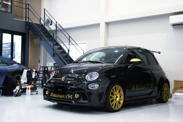 ABARTH 695 75° Anniversario_プロテクションフィルム_REARK(リアーク)施工実績ブログ