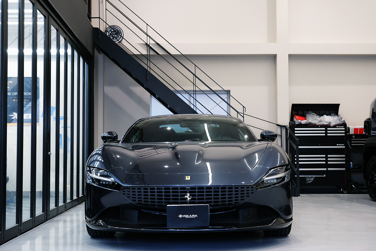 Ferrari Roma Spider_プロテクションフィルム_REARK(リアーク)施工実績ブログ
